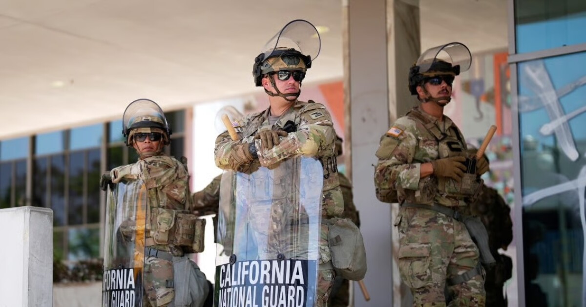 Trump can keep troops in LA for now, appeals court rules – CalMatters