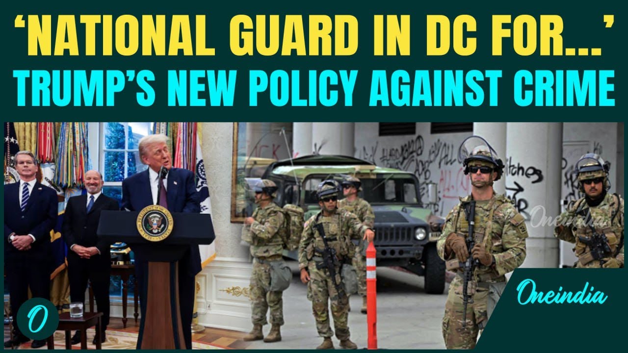 Trump places Washington DC police under federal control and will deploy national guard – live updates – The Guardian