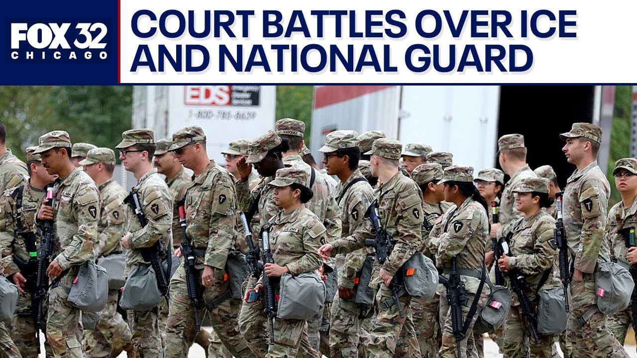 National Guard troops deployed to suburban Chicago ICE facility as legal battle looms – FOX 32 Chicago